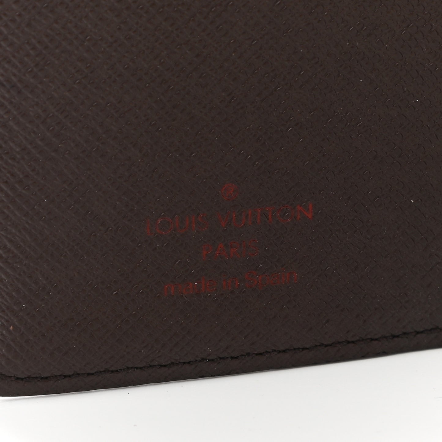 Damier Ebene Small Ring Agenda Cover