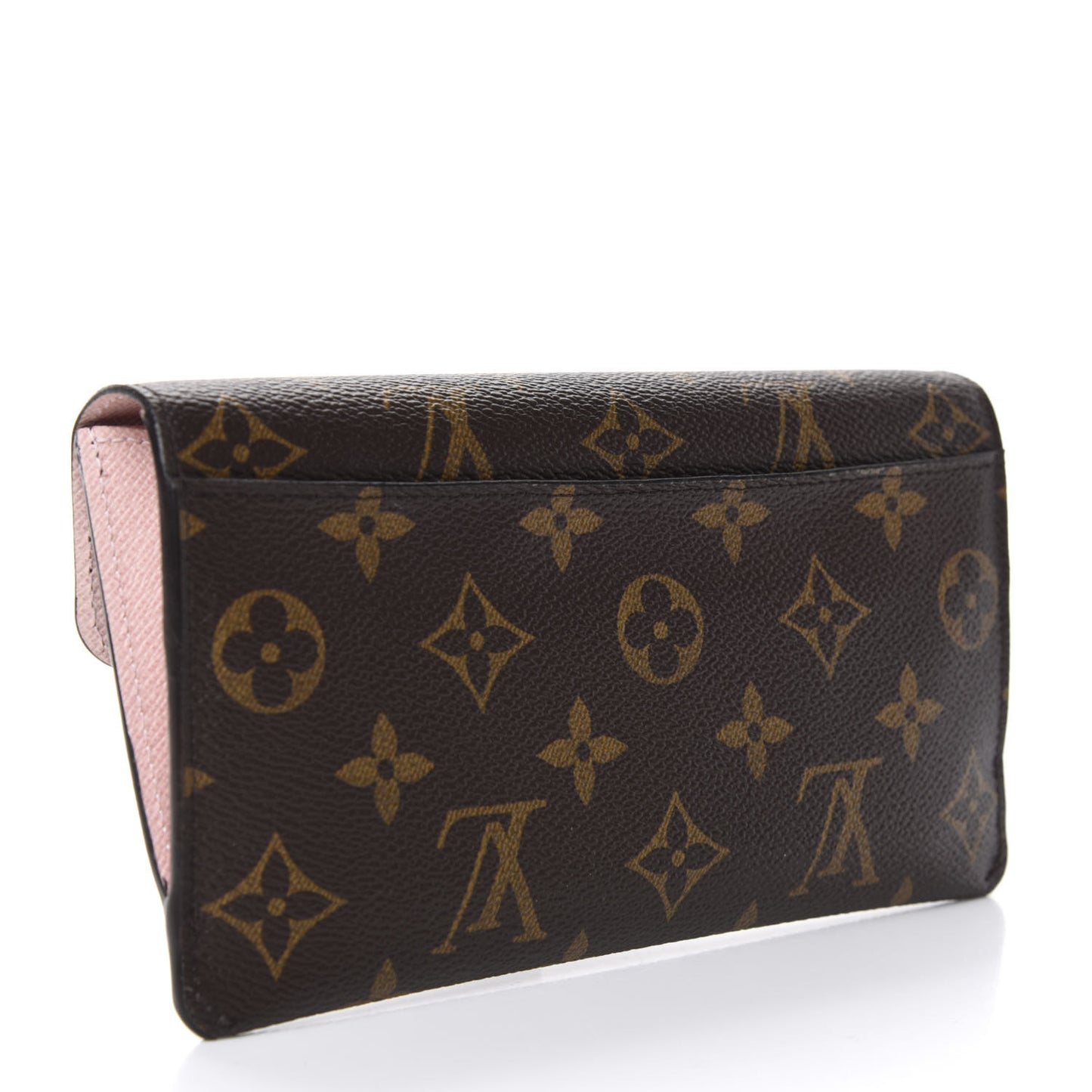Monogram Jeanne Wallet Rose Ballerine