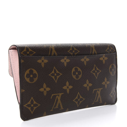Louis Vuitton Monogram Jeanne Wallet Rose Ballerine 4 of 11