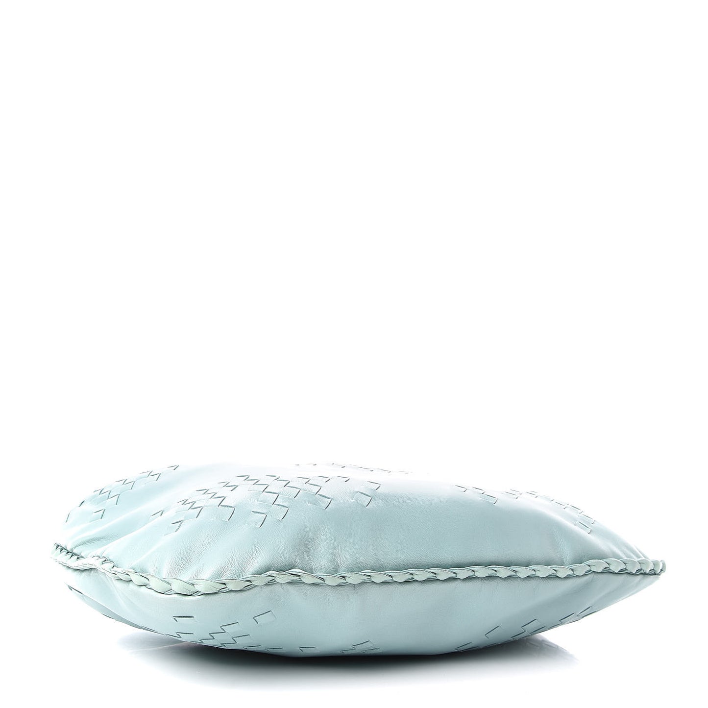 Nappa Intrecciato Medium Veneta Hobo Seafoam