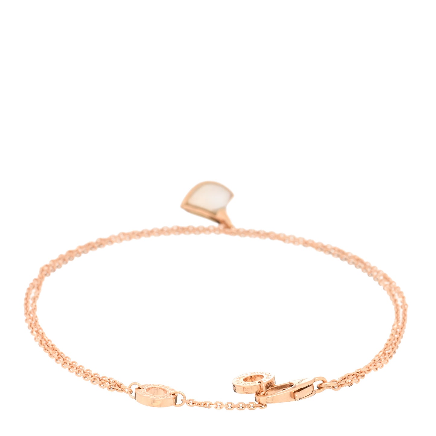 18K Rose Gold Mother of Pearl Divas' Dream Bracelet SM