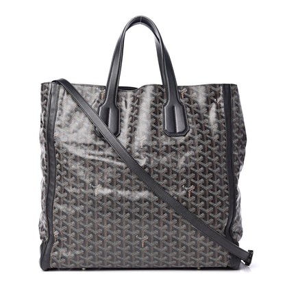Goyard Goyardine Voltaire Tote Black 1 of 12