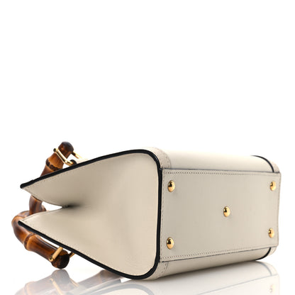 Gucci Wonka Grain Calfskin Mini Diana Tote Bag Mystic White 4 of 13