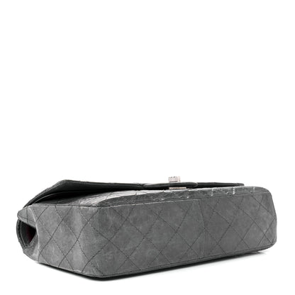 Chanel Aged Calfskin Quilted 50th Anniversary 2.55 Reissue 227 Flap Grey 4 of 13
