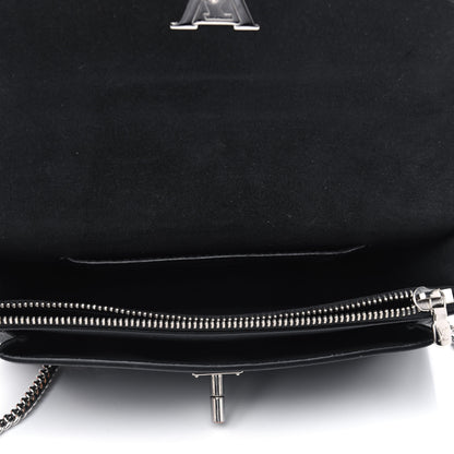 Louis Vuitton Soft Calfskin My Lockme Chain Pochette Black 3 of 4