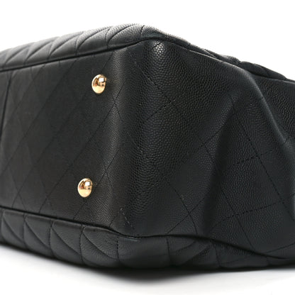 Chanel Caviar Quilted Large Shopping Tote Black 10 of 10