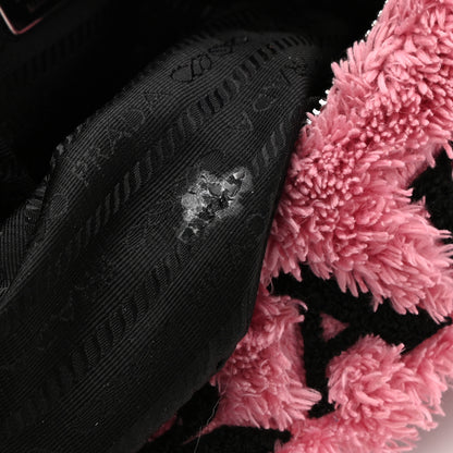 Prada Terry Cloth Mini Re-Edition 2000 Bag Petalo Black 11 of 12