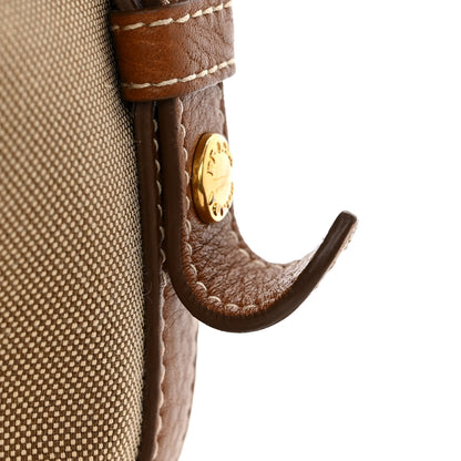 Prada Jacquard Logo Tote Brown 14 of 15