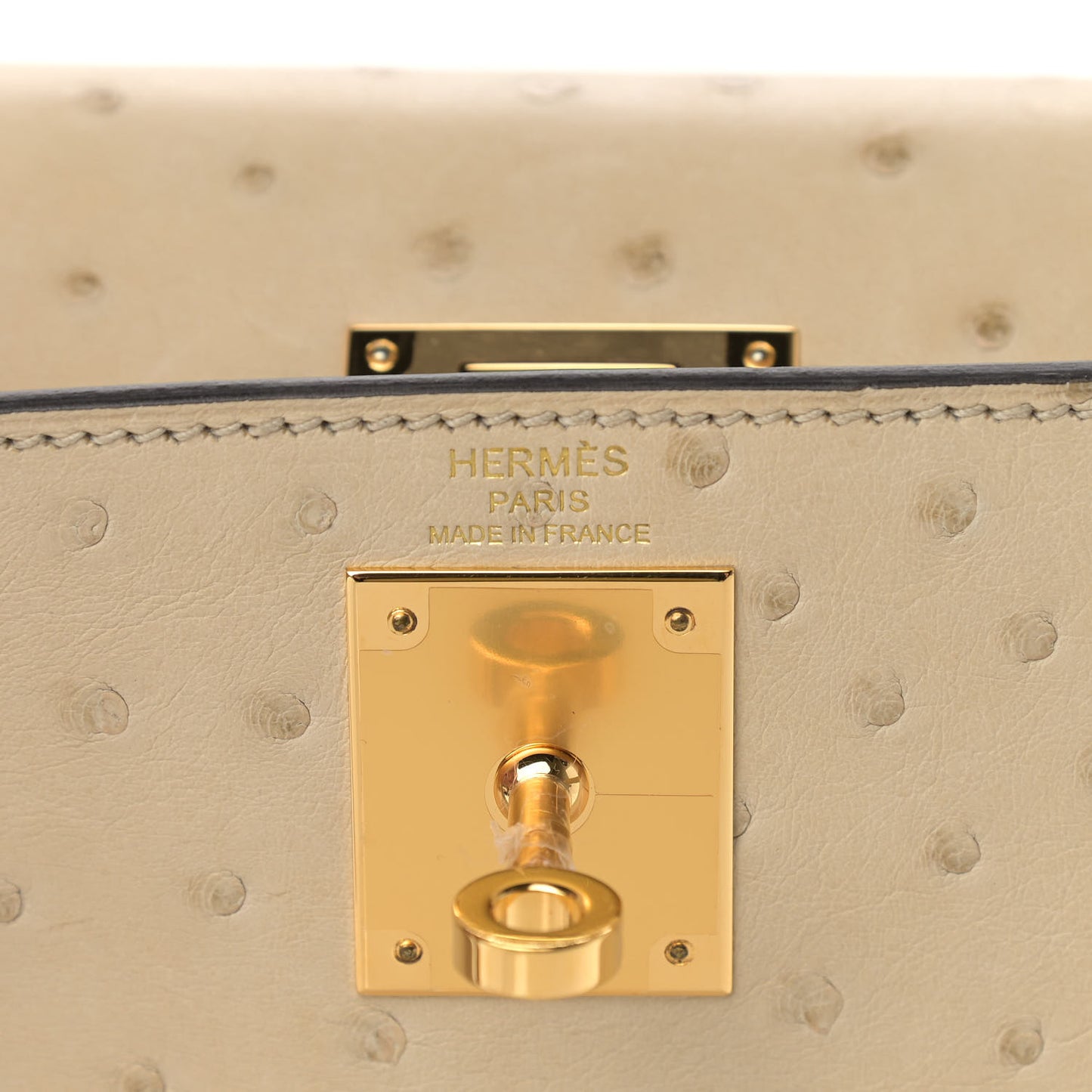 Ostrich Kelly Sellier 28 Parchemin