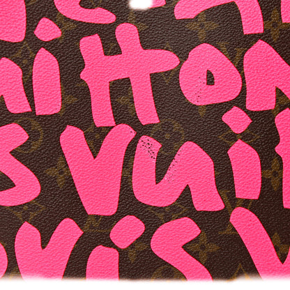 Louis Vuitton Monogram Graffiti Neverfull GM Fuchsia 12 of 20