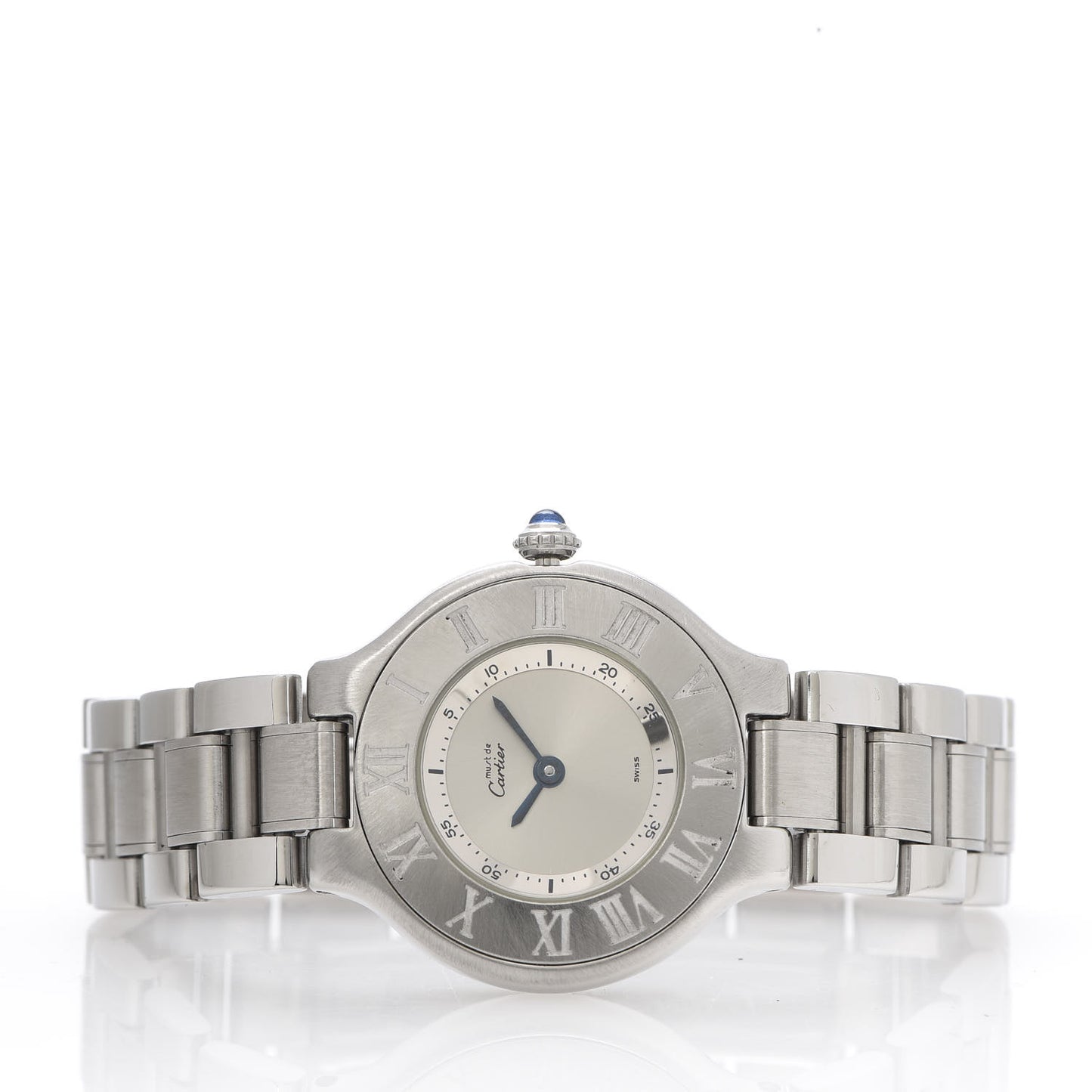 Stainless Steel 28mm Must De 21 Quartz Watch