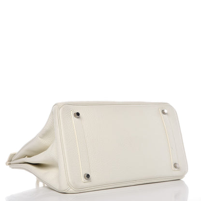 Hermes Togo Birkin 35 White 4 of 30