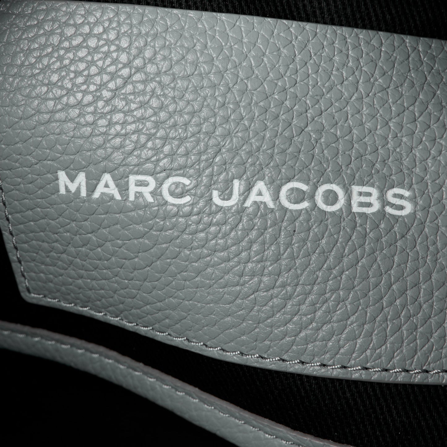 Grained Calfskin Small The Tote Bag Grey