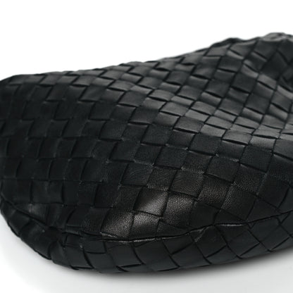 Bottega Veneta Nappa Intrecciato Teen Jodie Hobo Black 8 of 9