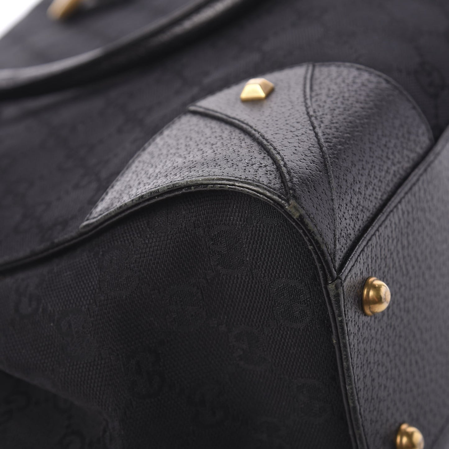 Monogram Medium Tote Black