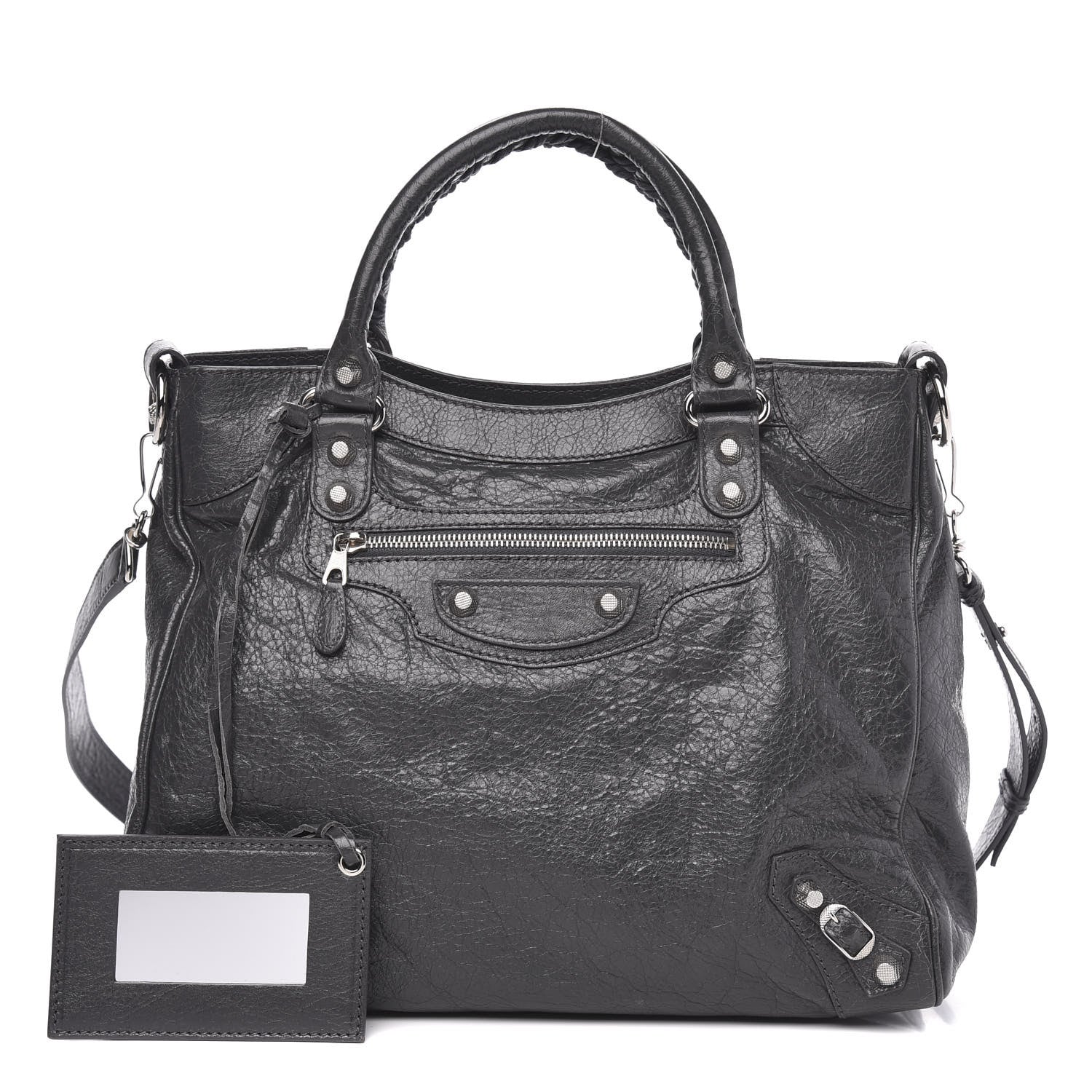 Balenciaga Agneau Giant 12 Silver Hardware Velo Gris Fossile Anthracite 1 of 10