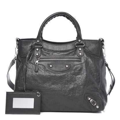 Balenciaga Agneau Giant 12 Silver Hardware Velo Gris Fossile Anthracite 1 of 10