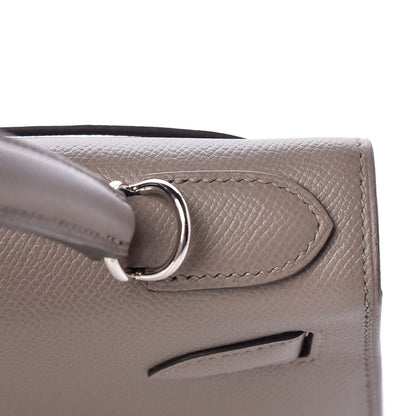 Hermes Epsom Kelly Sellier 28 Gris Asphalte 9 of 35