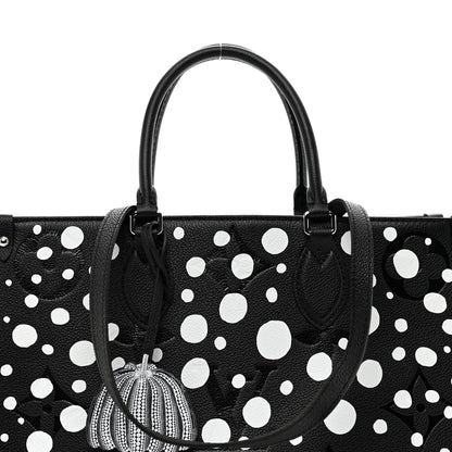 Louis Vuitton LV X YK Empreinte Monogram Giant Onthego MM Black 5 of 9