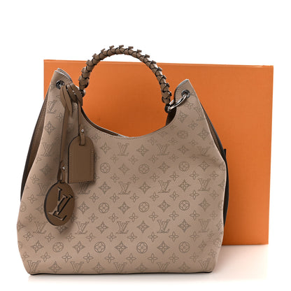 Louis Vuitton Mahina Carmel Hobo Galet 10 of 10