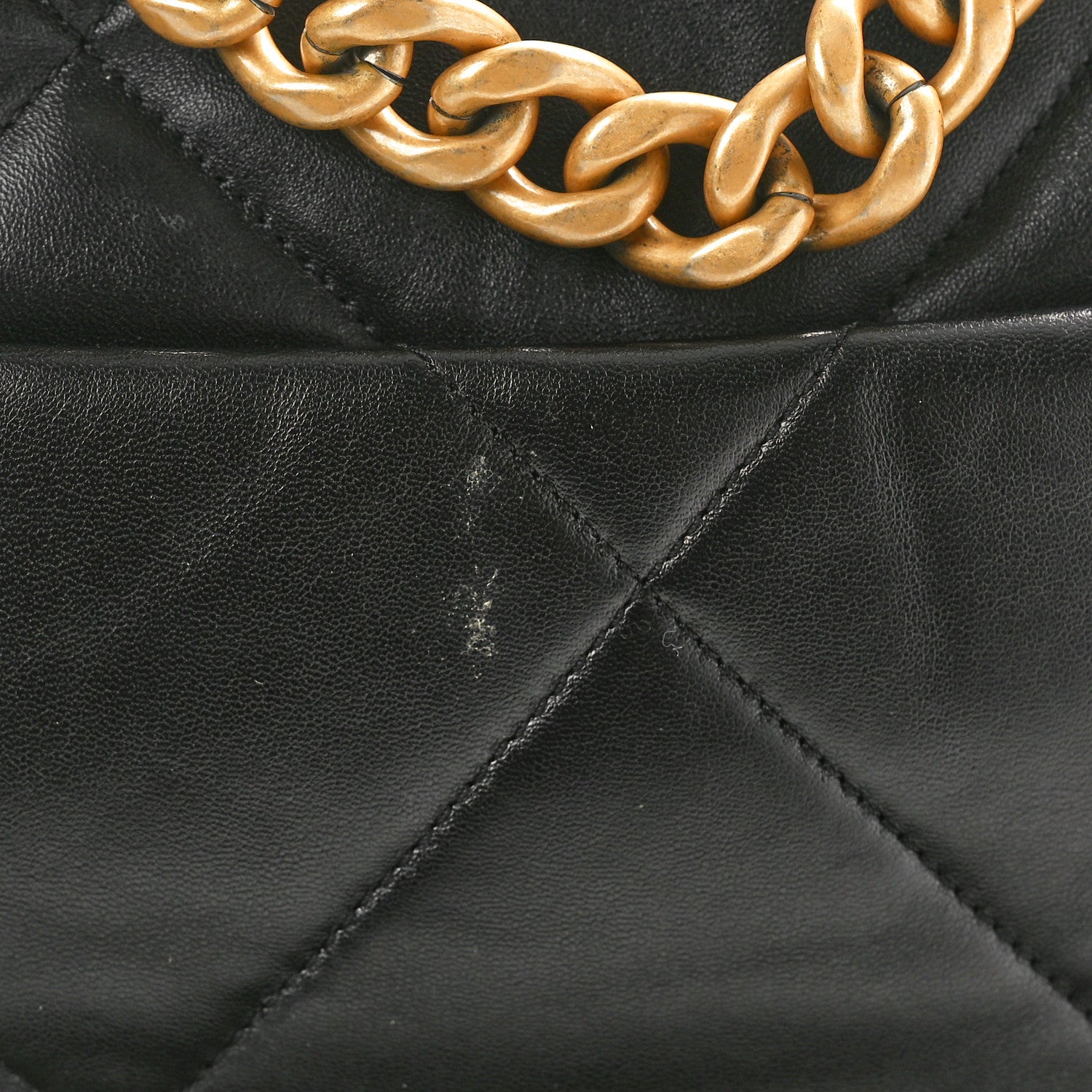 Chanel Lambskin Quilted Medium Chanel 19 Flap Black 11 of 11