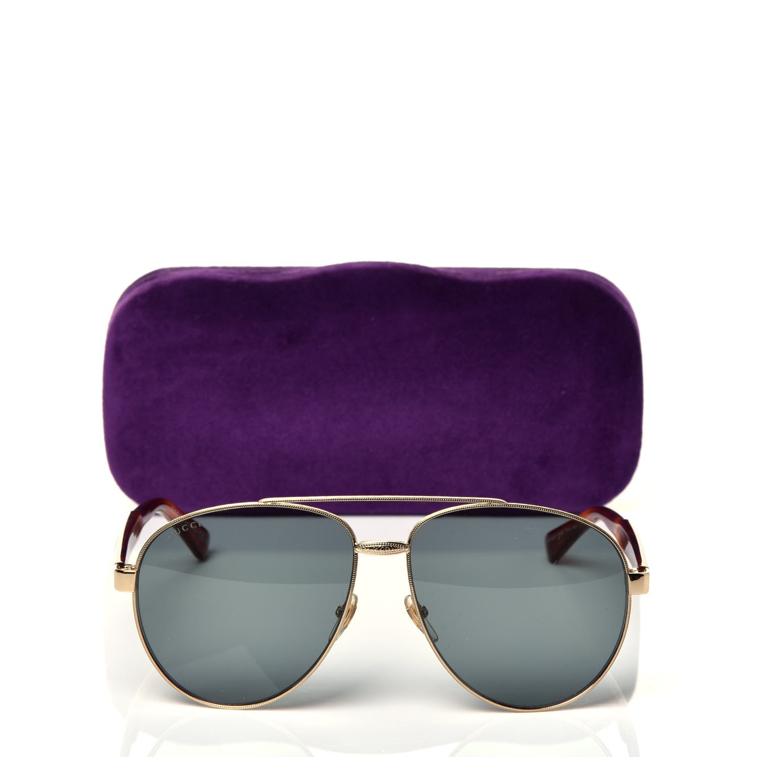 Gucci Aviator Sunglasses GG 2283/S Gold 8 of 8