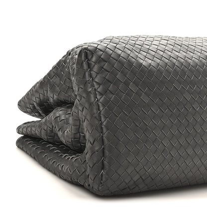Bottega Veneta Nappa Intrecciato Medium Roma Tote Ferro Gray 9 of 10