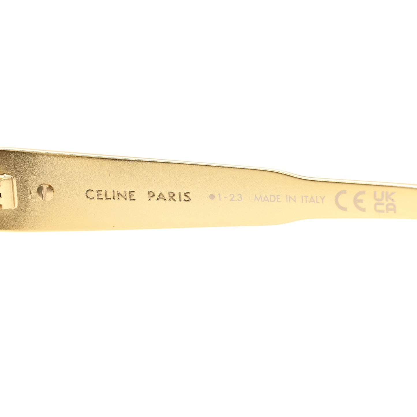 Metal Triomphe 01 Sunglasses CL40235U Gold Green