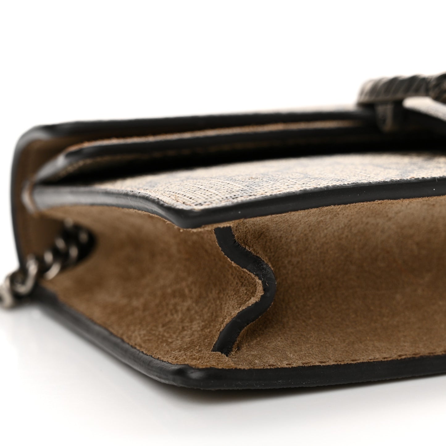 GG Supreme Monogram Super Mini Dionysus Shoulder Bag Taupe