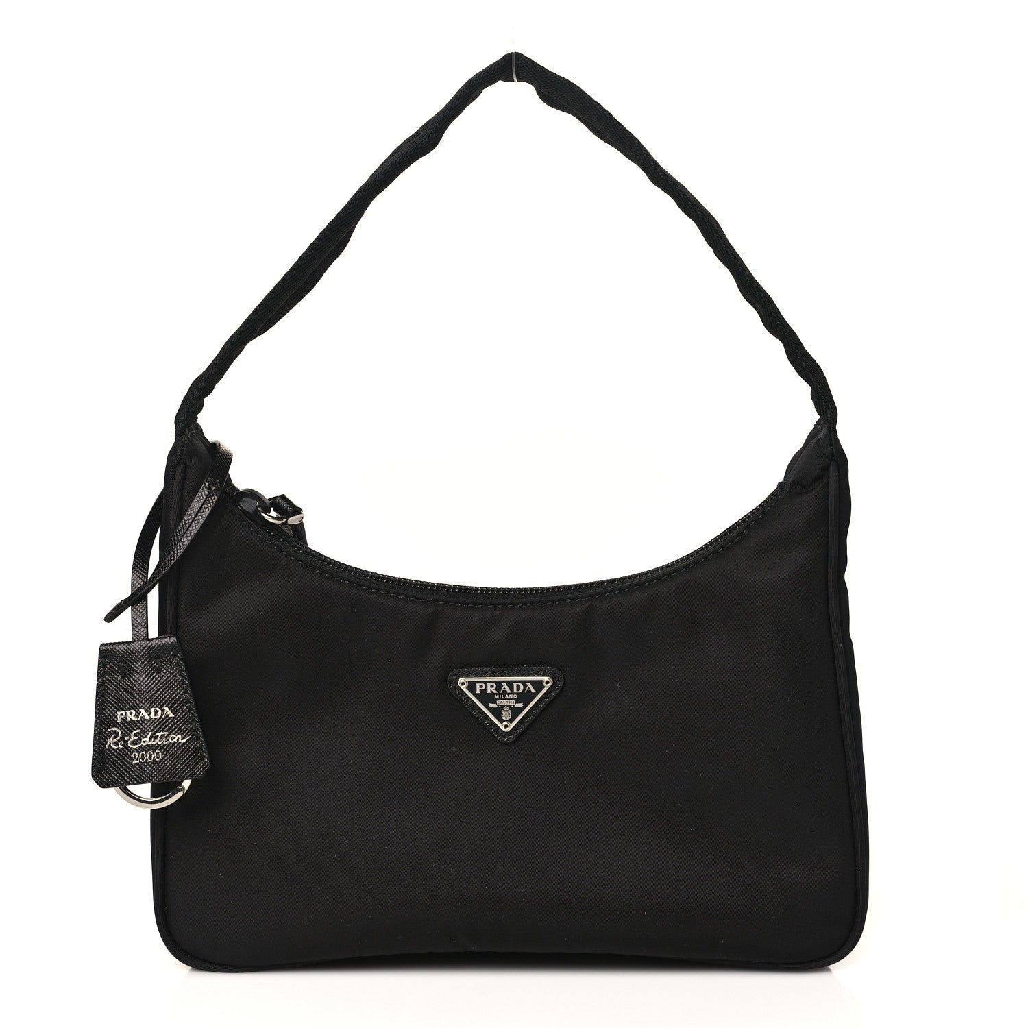 Prada Tessuto Nylon Mini Re-Edition 2000 Bag Black 1 of 10