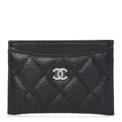Chanel Caviar Quilted Card Holder Black 1 of 9