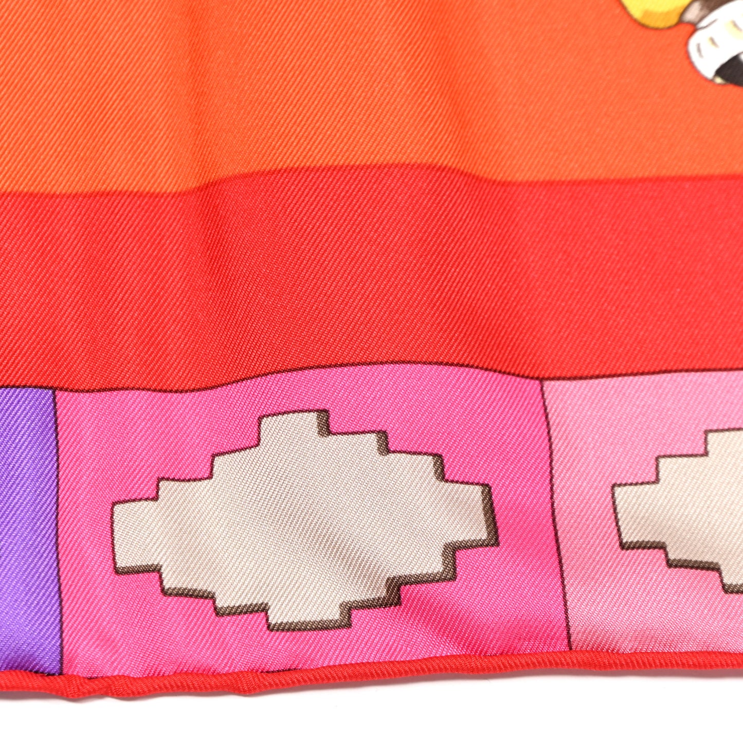 Silk Les Poneys de Polo Scarf 90