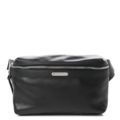 Saint Laurent Calfskin City Belt Bag Black 1 of 10
