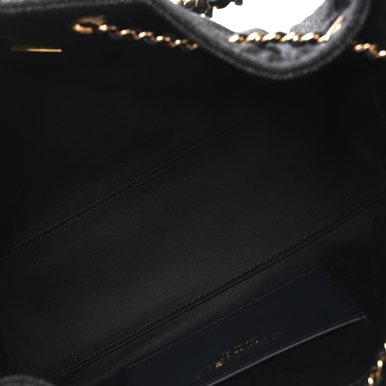 Chanel Denim Quilted Mini Chanel 25 Handbag Dark Blue 4 of 9