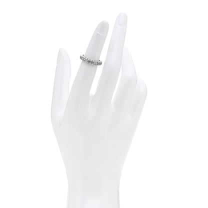 Tiffany Platinum Diamond Etoile Three-Row Band Ring 47 4 2 of 6