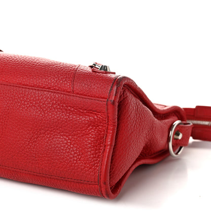 Balenciaga Vibrato Calfskin Classic Silver Hardware S City Rouge Cerise 11 of 15