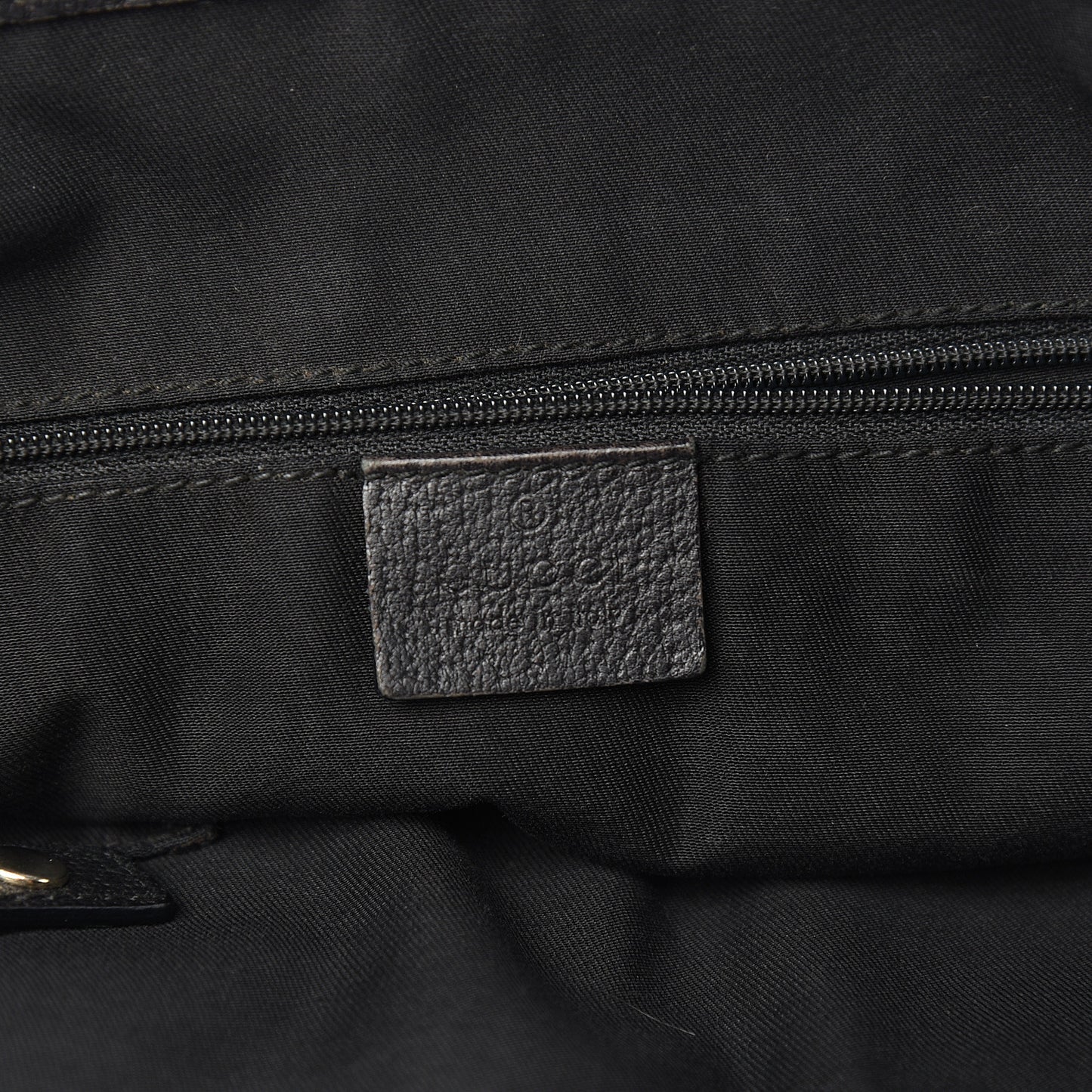 Monogram Medium Abbey Shoulder Bag Black