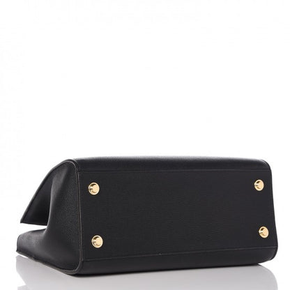 Louis Vuitton Taurillon City Steamer MM Black 4 of 8