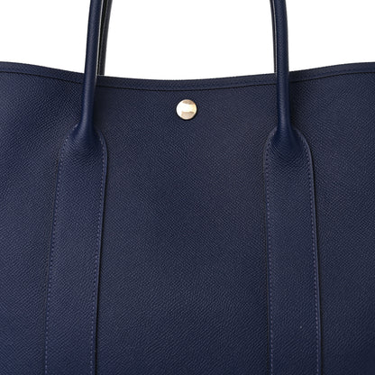 Hermes Epsom Garden Party 36 MM Bleu Saphir 7 of 9