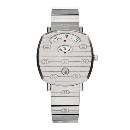Gucci Stainless Steel 35mm Grip Quartz Watch 1 of 4