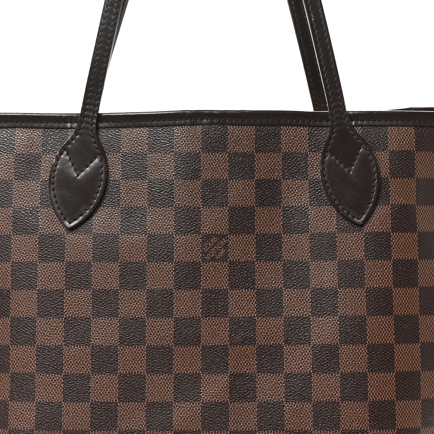 Damier Ebene Neo Neverfull MM Rose Ballerine