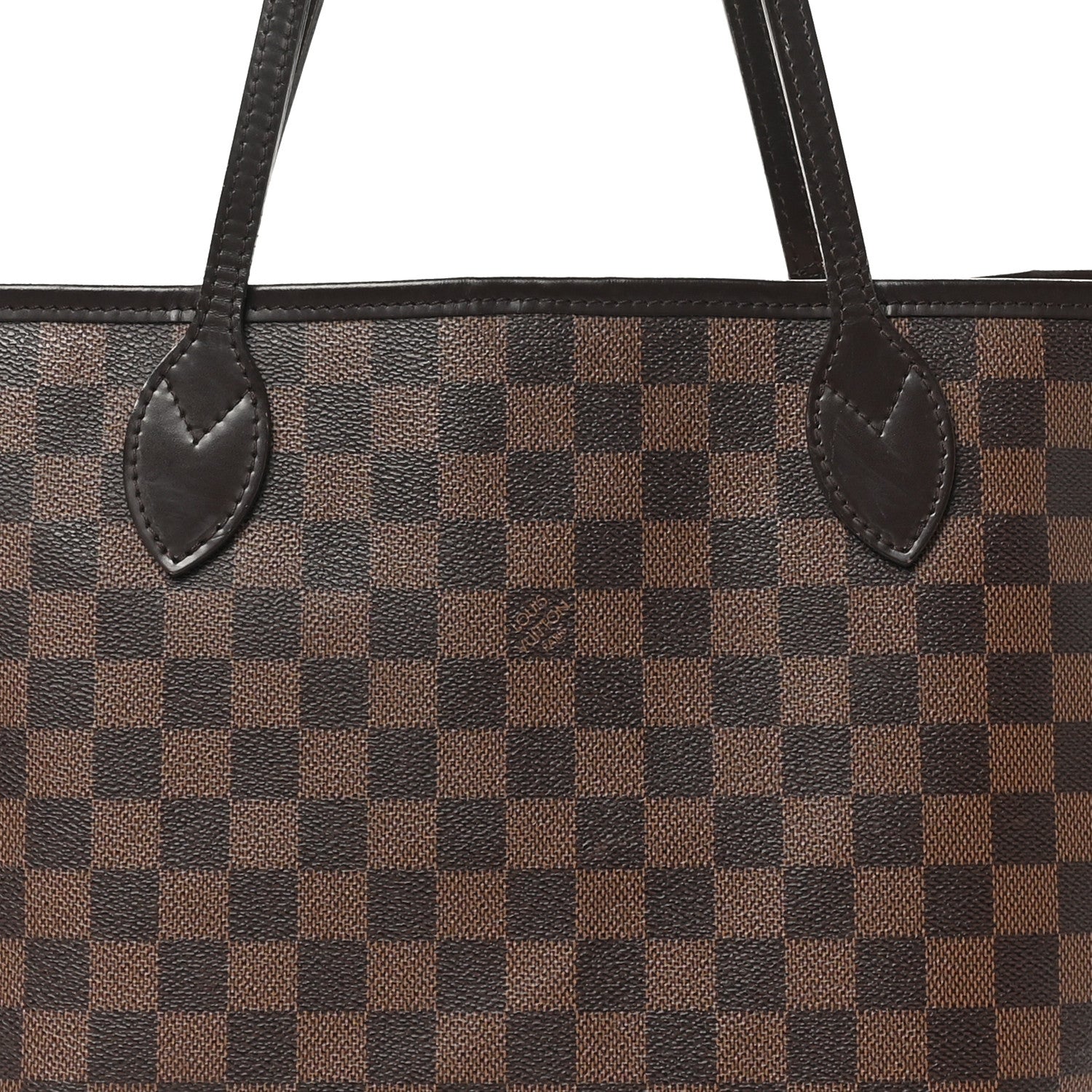 Louis Vuitton Damier Ebene Neo Neverfull MM Rose Ballerine 9 of 13