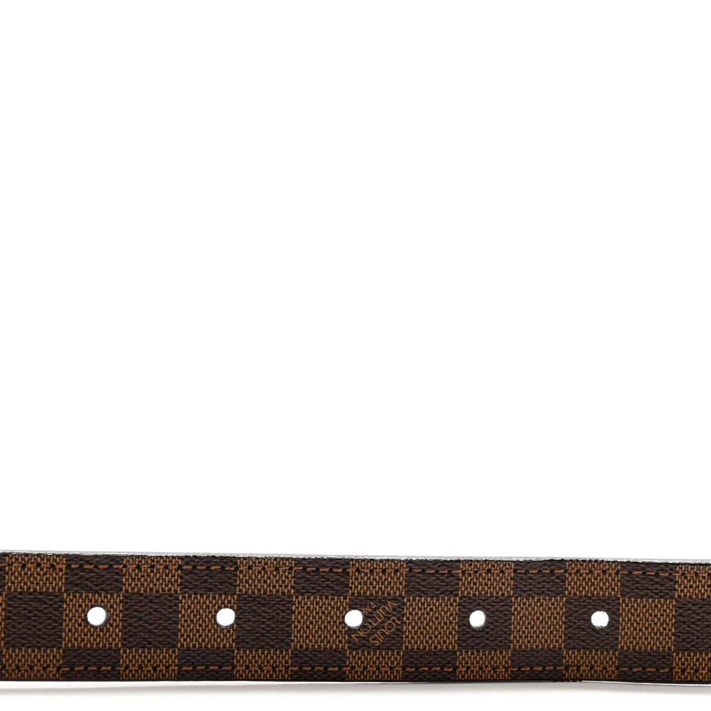 Damier Ebene Mini 25mm Belt 80 32