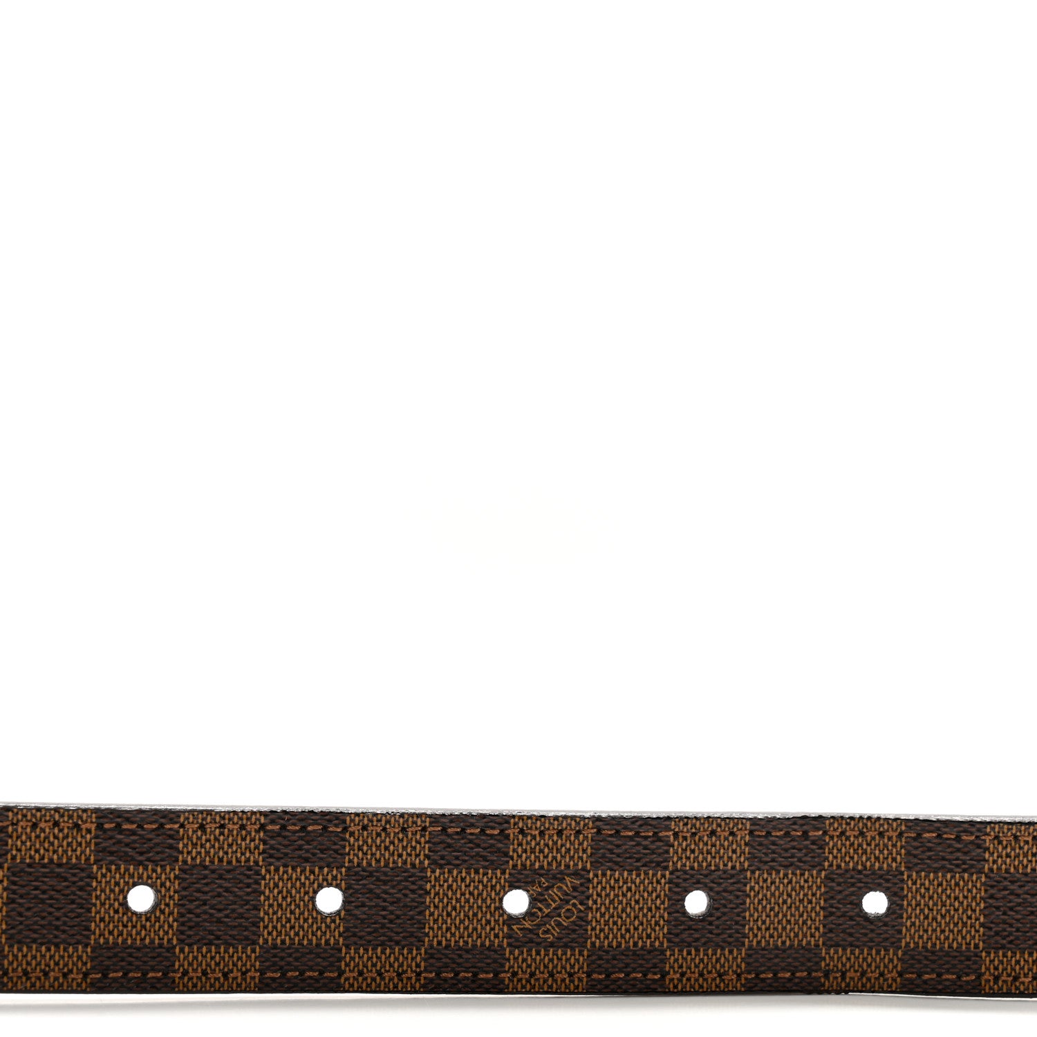 Louis Vuitton Damier Ebene Mini 25mm Belt 80 32 3 of 8