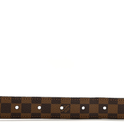 Louis Vuitton Damier Ebene Mini 25mm Belt 80 32 3 of 8
