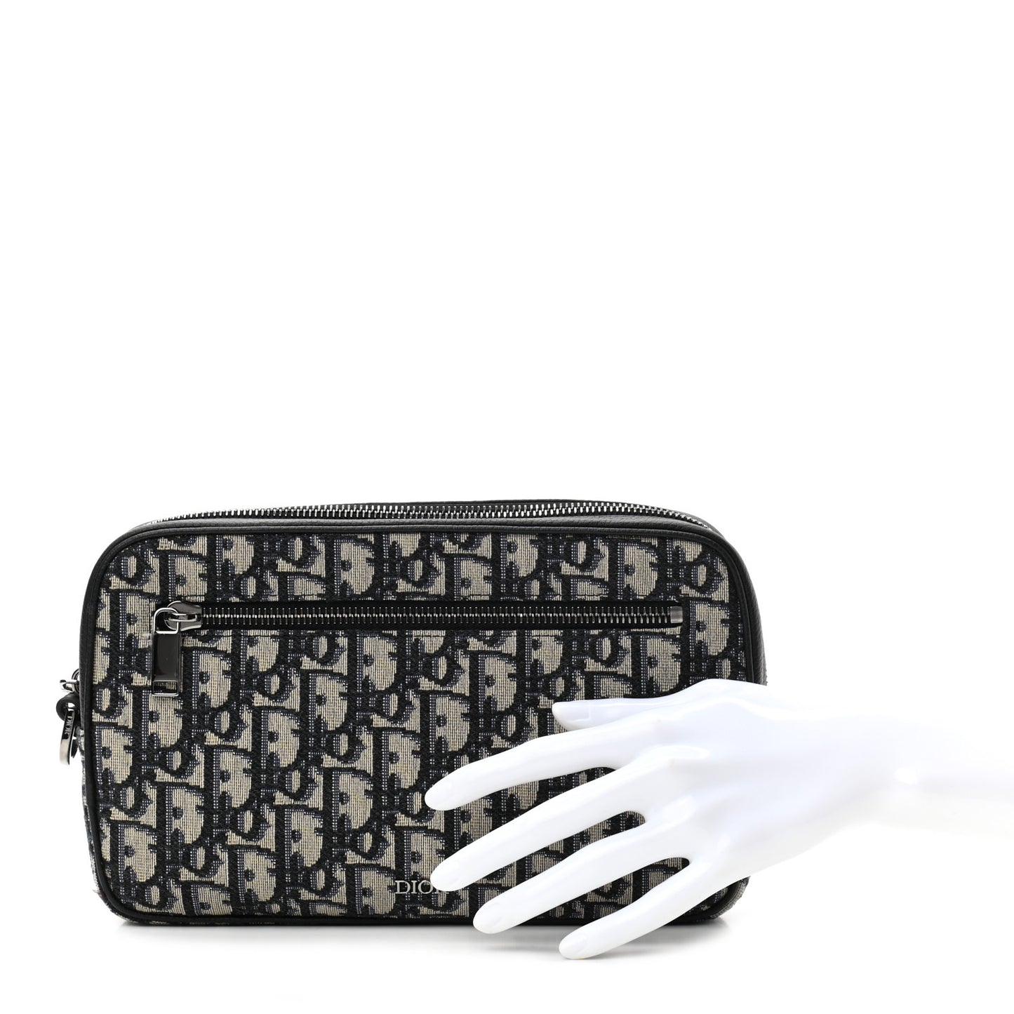 Oblique Messenger Pouch Black
