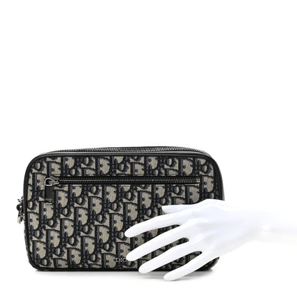 Christian Dior Oblique Messenger Pouch Black 2 of 8