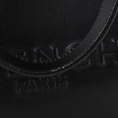 Givenchy Calfskin Logo Debossed Medium Shopper Tote Black 9 of 15