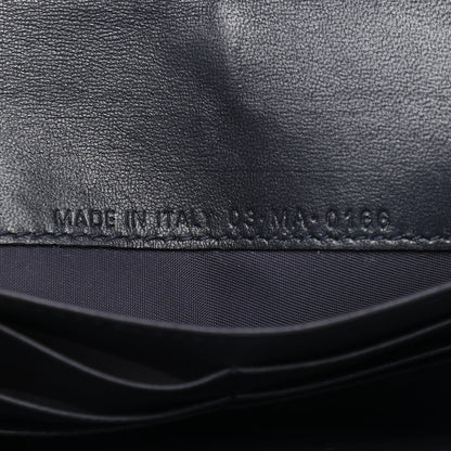 Christian Dior Grained Calfskin Diorama Croisiere Chain Wallet Gris 7 of 9
