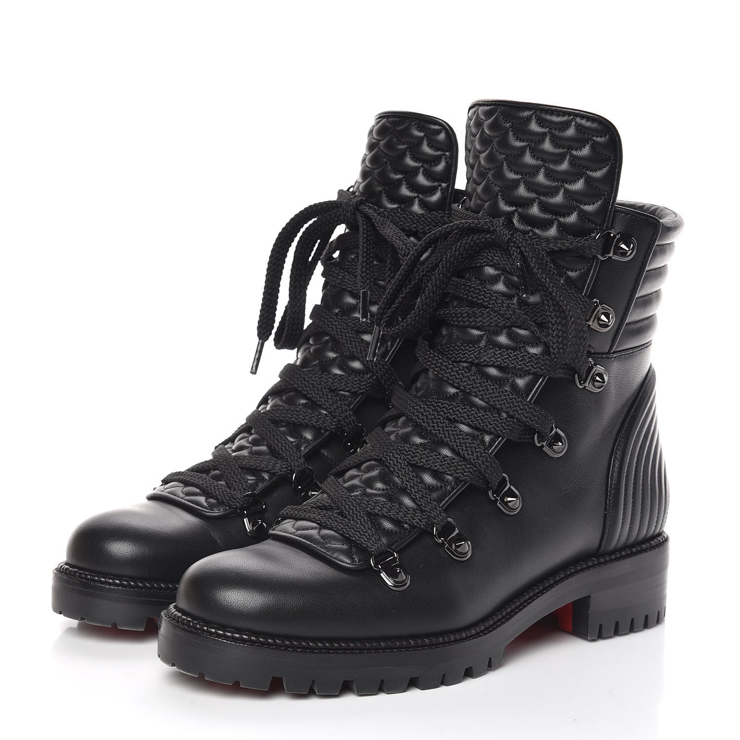 Nappa Mad Flat Boots 36.5 Black